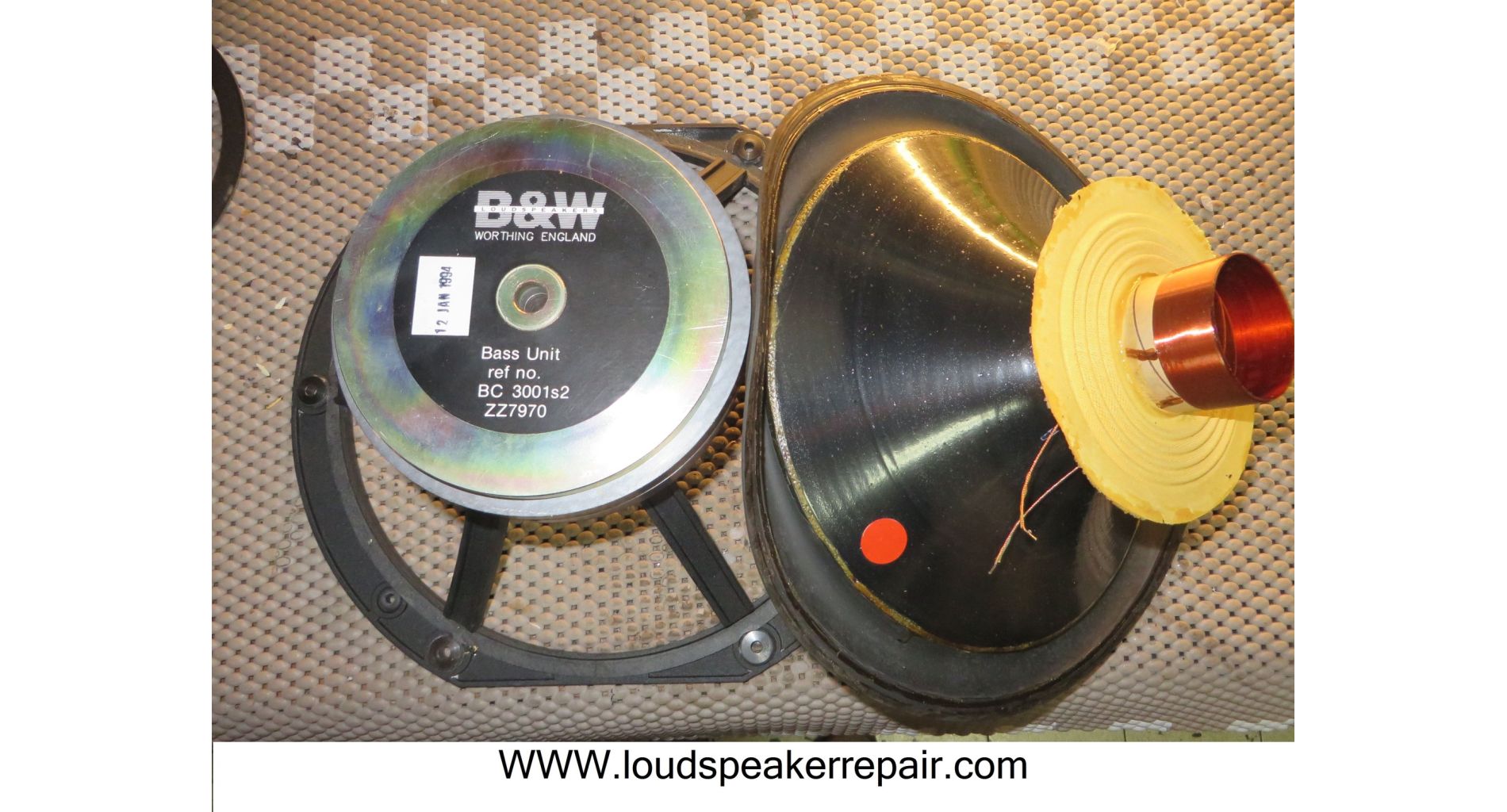 Reparatie woofers