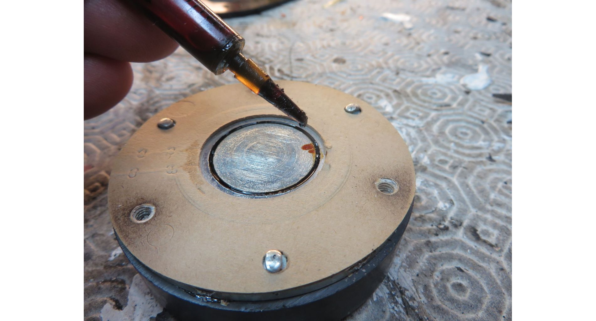 vervanging ferrofluid