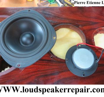 Pierre Étienne Léon luidspreker reparatie voor hoogwaardige en vintage modellen. Wij herstellen woofers, tweeters, surrounds en spreekspoelen met aandacht voor de originele constructie en klank.