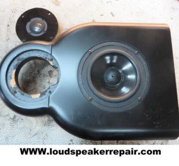 Alon 5 luidspreker reparatie van Acarian Systems. Professioneel herstel van woofer en speakerunits, inclusief controle van surround, conus en spreekspoel voor een betrouwbare werking.